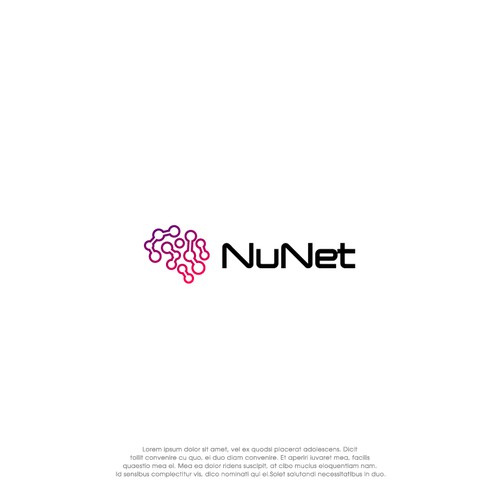 Logo design for NuNet the Primordial Soup for the Emergence of Superintelligence Design by oakbrand™