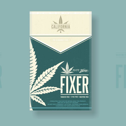 Design di Hemp Cigarette Pack Preliminary Design di MagicDesign1979