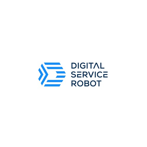 Logo for Robot Waiter Company Design by thetamlika®