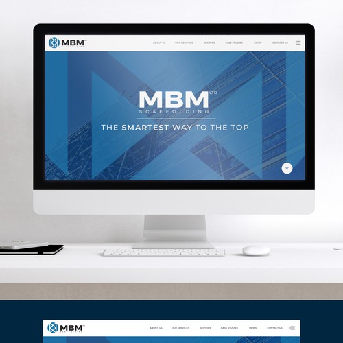 Smart, Clean, Professional - Scaffold Company Website Design by Antons Collective