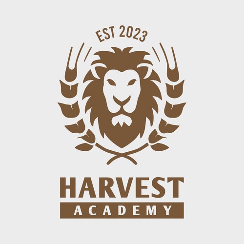 Harvest Academy Lions Mascot Design by krassak