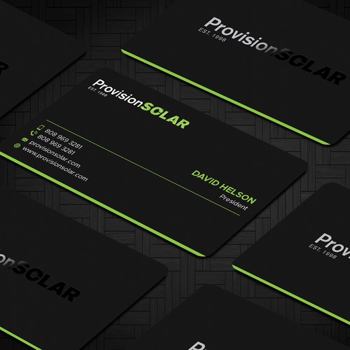 Solar Business Cards Design réalisé par Design"Glory"