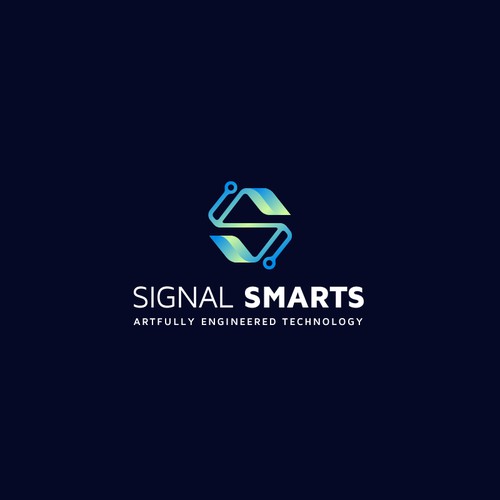 Design a Modern, Geometric Logo for Signal Smarts: We are Network and Wireless Technology Artists!! Design von cs_branding