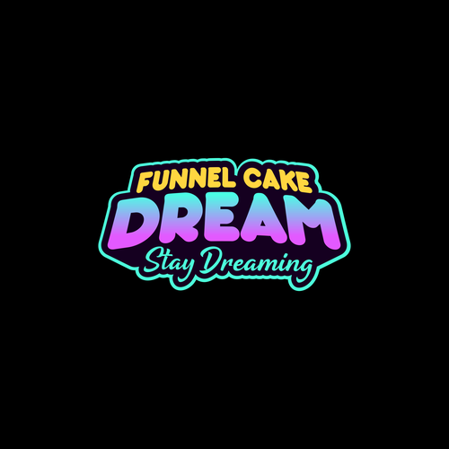 Design a Fun and hip logo for a food truck serving Funnel Cakes Design by 2K Desain