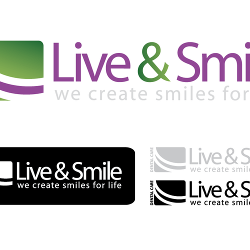 Help Live & Smile Dental Care with a new logo Design by profciliegia