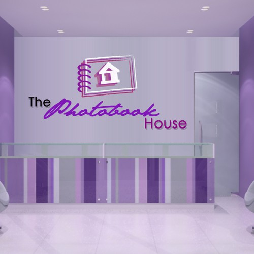 logo for The Photobook House Design by Lordan