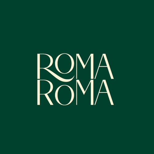 Roma Roma Logo Desing Diseño de ann@