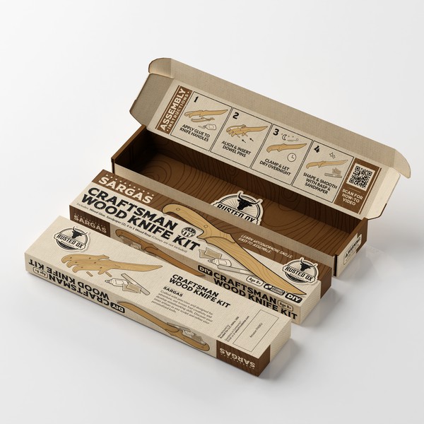 Design by Dem Ro titled "SARGAS Rusted Ox Woodcraft"