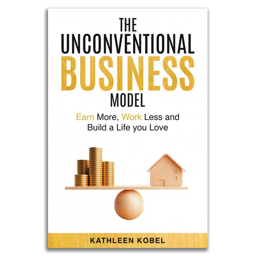 Book Cover Design (The Unconventional Business Model) Design by Waris Baig 786