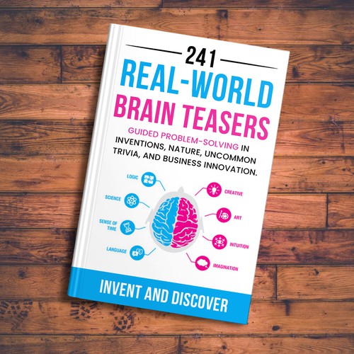 Book Cover - Creativity, Innovation, Inventions, Lateral thinking Design by Zahari Studio