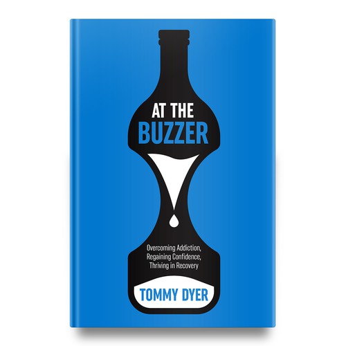 Book cover for inspirational, comeback story out of addiction into recovery! Design by kostis Pavlou