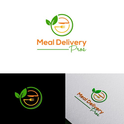 Simple Logo for Meal Delivery Pros (Quick and Easy With Colors Chosen) Design by Elite Craters