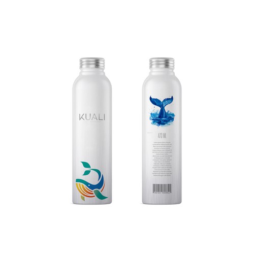 Water bottle design!! Lets be disruptive and elegant Design by Bloom Graphic
