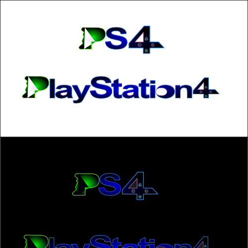 コンペ「Community Contest: Create the logo for the PlayStation 4. Winner receives $500!」のデザイン by Rick's Logosさん 