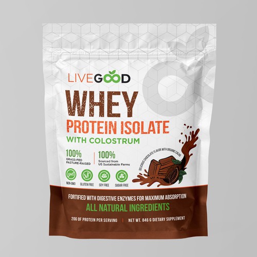 NEW - ***GUARANTEED PRIZE*** Packing Design for Protein Powder Design by M.Siddique