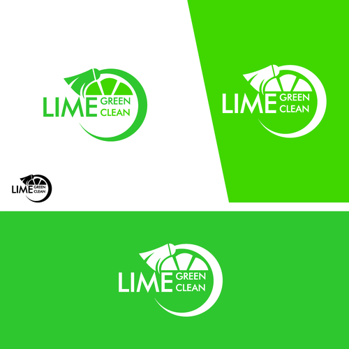 Lime Green Clean Logo and Branding Design by tenlogo52