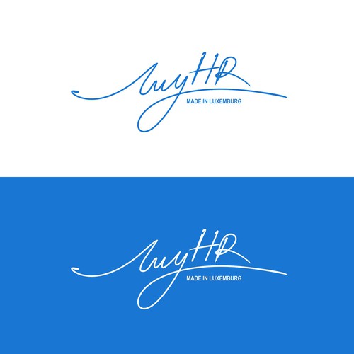 Create an awesome logo for myHR, the #1 HR Software in Luxembourg ! Design by Vhyn.dsg