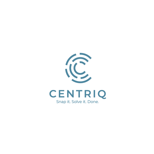 Centriq logo Design by Lazar Bogicevic