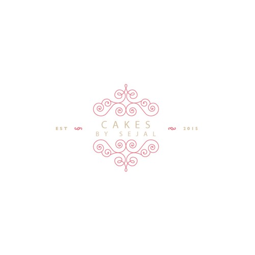 New logo for a young and inspiring luxury wedding cake company Design by wonderland office