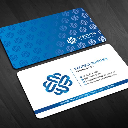 Designs | Design a professional business card for mental health ...