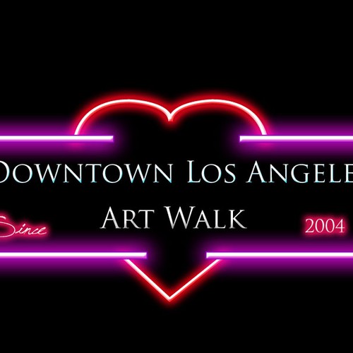 Downtown Los Angeles Art Walk logo contest Diseño de Scotty Rocksett