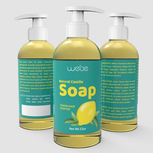 Product label contest entry by Studio C7