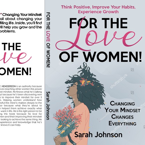 Creative book cover for the ultimate self help guide for women! Design by LSDdesign