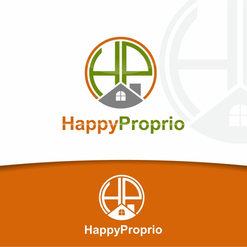 Creer le logo de Happy Proprio Design by GrapplerArts