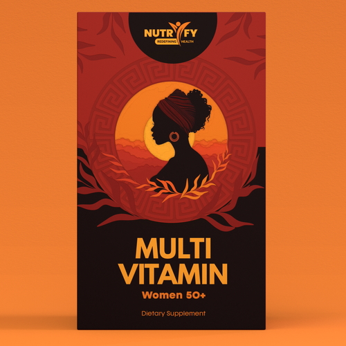 Design a premium packaging for Multivitamin for women 50+ brand for Nigerian Consumers Design von ilonaGi