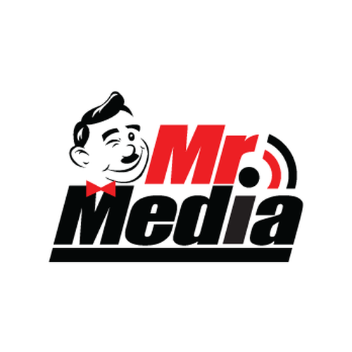 Design a logo for Mr. Media. A new name in mobile entertainment. Design by ✅ cybrjakk