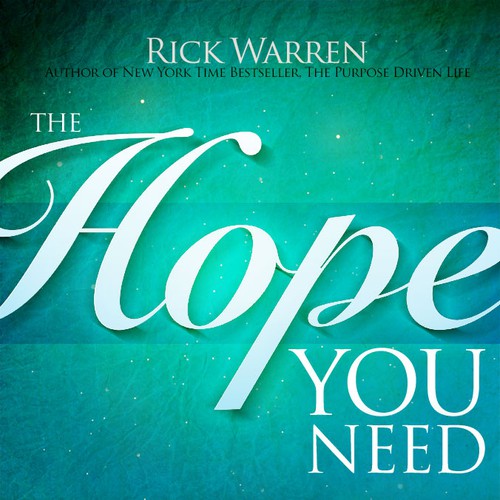 Design Rick Warren's New Book Cover Design von rh1977