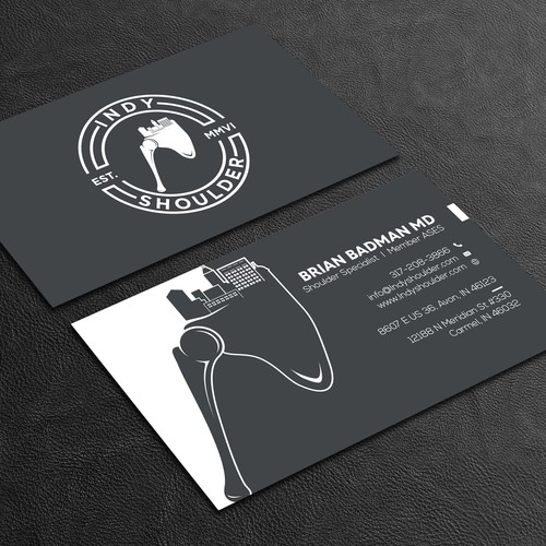 Indyshoulder business card | Business card contest | 99designs