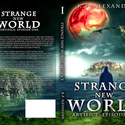 Fantasy Novel "Artifice: Episode One" needs a new cover design! Design por sugarskullbaby ☠