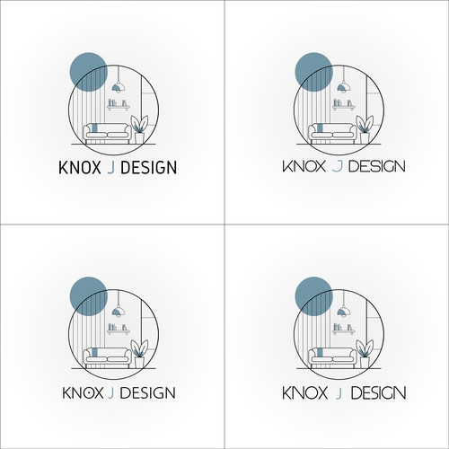 Logo needed for new Interior Design and Decorating Company! Design by Microart Creative