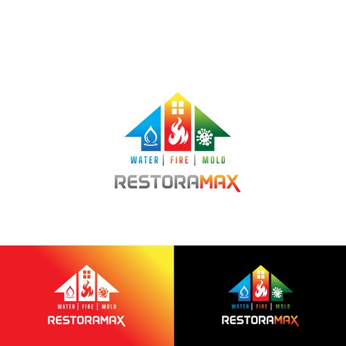 Restoration Company Branding. Design by nanda juliyan