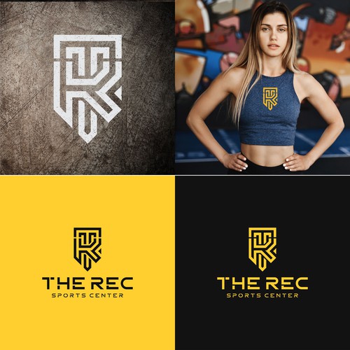 Logo for “The Rec” (short for Recreational center) Diseño de CSArtwork