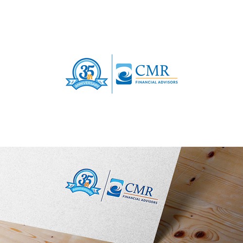 35th Anniversary Logo Design von Consort Solutions