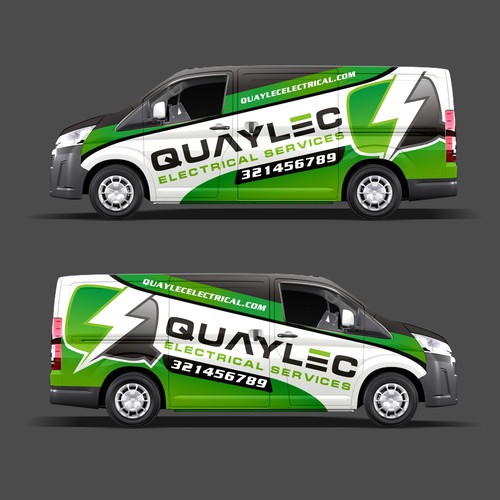 NEW Vehicle art work design Electrical Contractor Design by Tanny Dew ❤︎