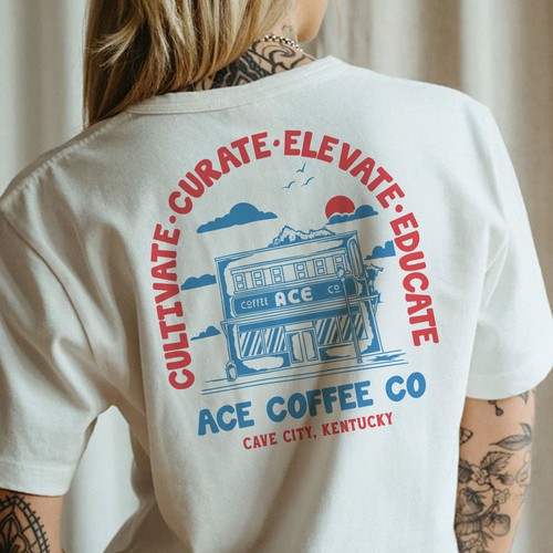 Design di High Speed Dreams - Coffee shop needing vintage fashion merch di mozaikworld