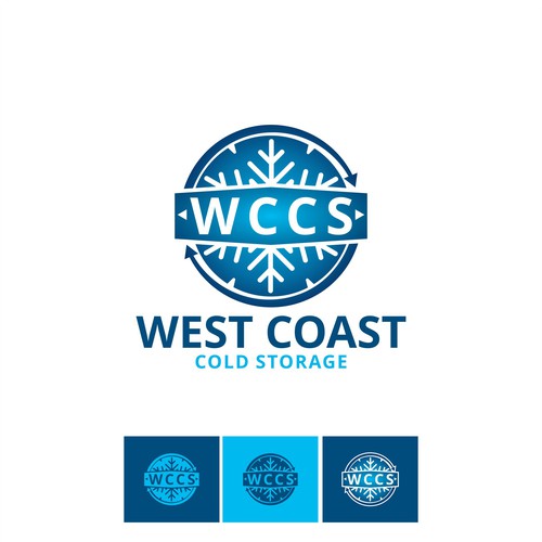 Cold Storage Company Logo (WCCS) Design by Handaruni™