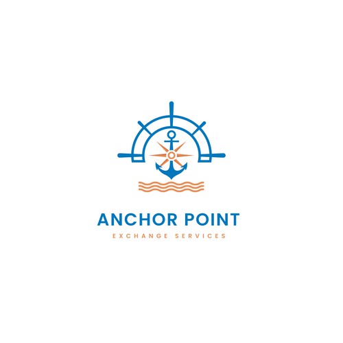 Anchor Point Logo Design by B.MOHAMED AMINE