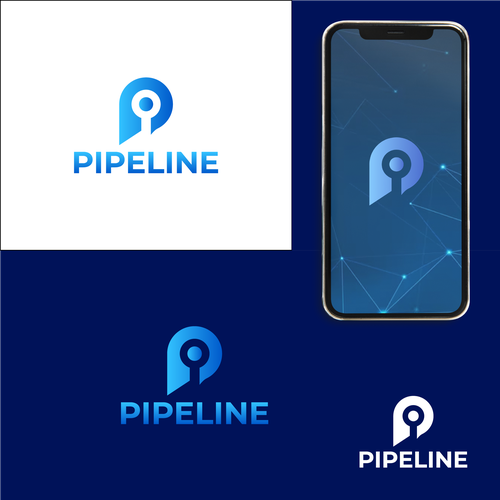 Diseño de Design a cool, sleek, tech-oriented logo for Pipeline de Floretnet