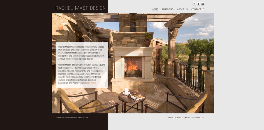 Rachel Mast Design Inc Needs A New Website Design Web