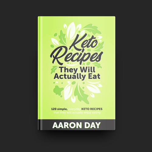 Design Healthy Ketogenic Recipe Book Cover Design von DZINEstudio™