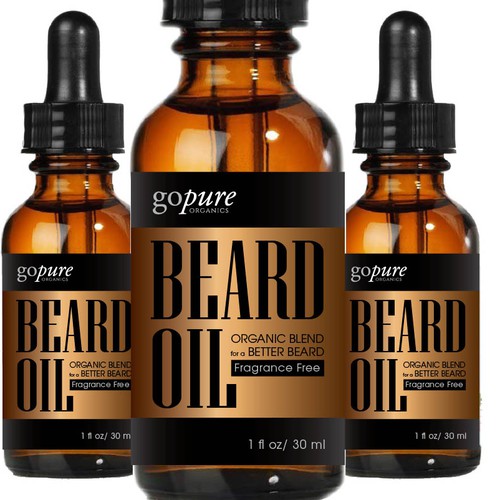 Create a High End Label for an All Natural Beard Oil! Design réalisé par ve_sta