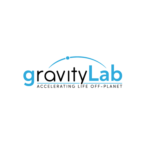 Space exploration logo - orbiting artificial gravity laboratory Design by memindlogo