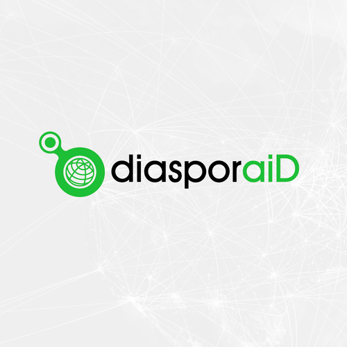 Design a powerful logo for diasporaid, an impact-oriented network/platform for expats Design by Nandox82