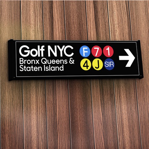 Design a Logo for a nyc Golf course mansgement company use color black/NYC theme Design by _roe