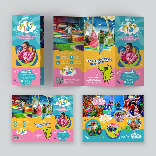 Kid playground brochure Design by Mulyana D-Zign