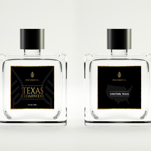 Perfume Label Réalisé par Qalandar